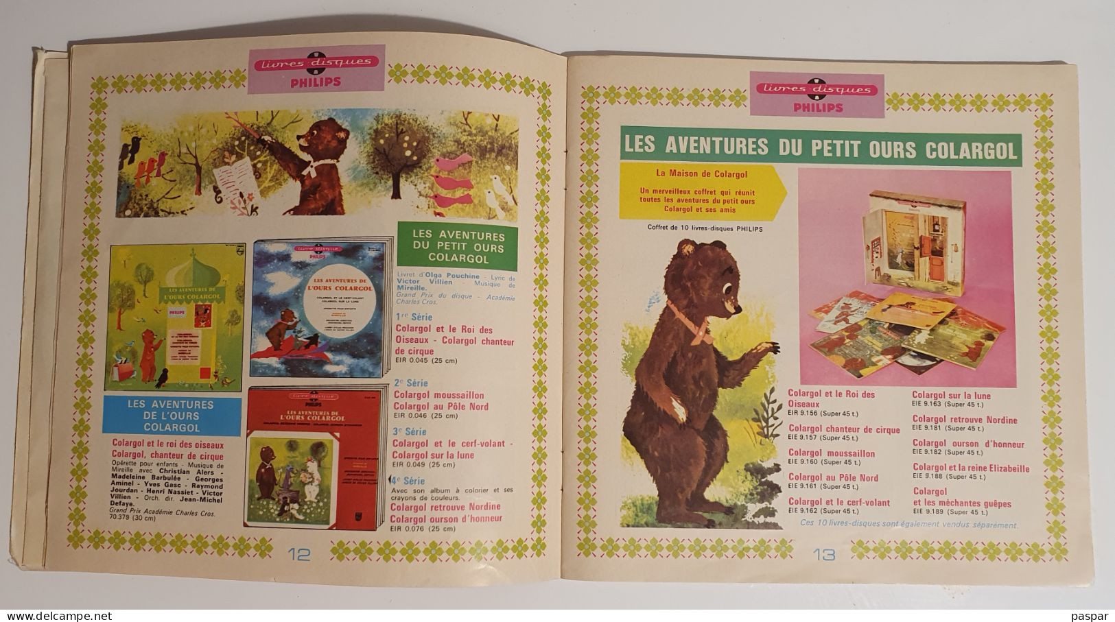 Pipiou Présente Tous Vos Grands Amis - Rondes, Fables, Chansons, Avec Catalogue - Disquaire Bénard Et Berger Orléans - Bambini