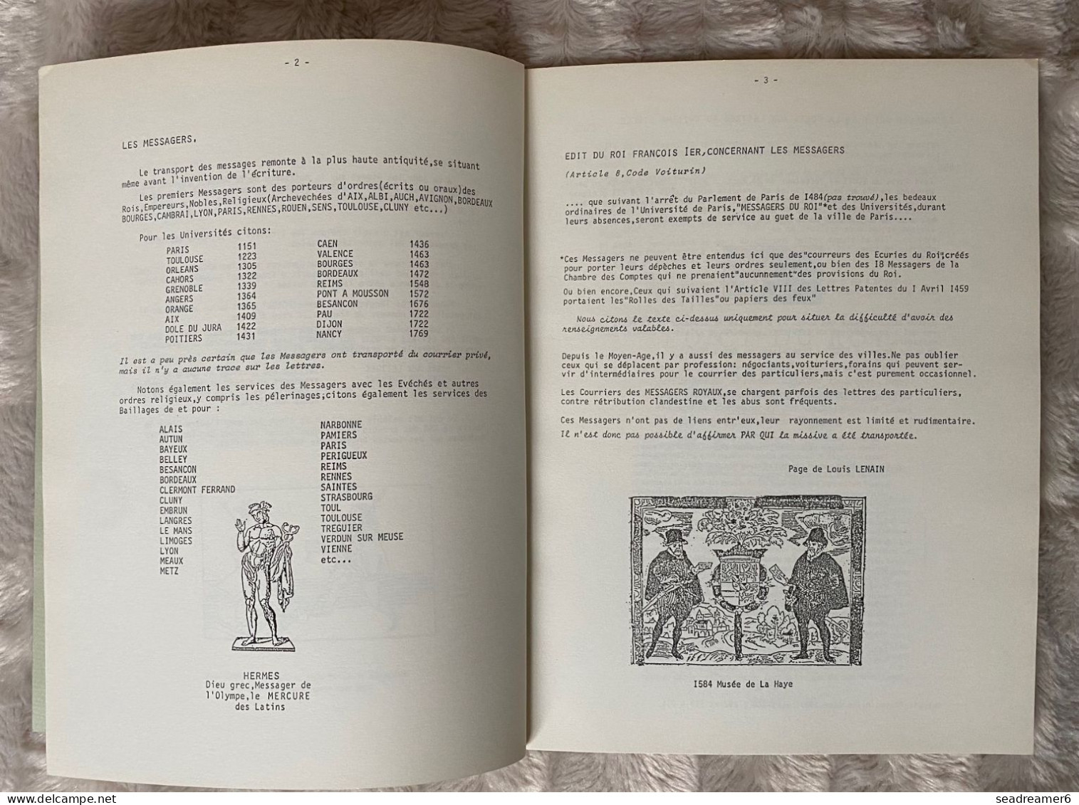 LIVRE "  POTHION Jean : Histoire De La POSTE Des Origines à 1703 NEUF (n° HC Hors Commerce) - Philatelie Und Postgeschichte