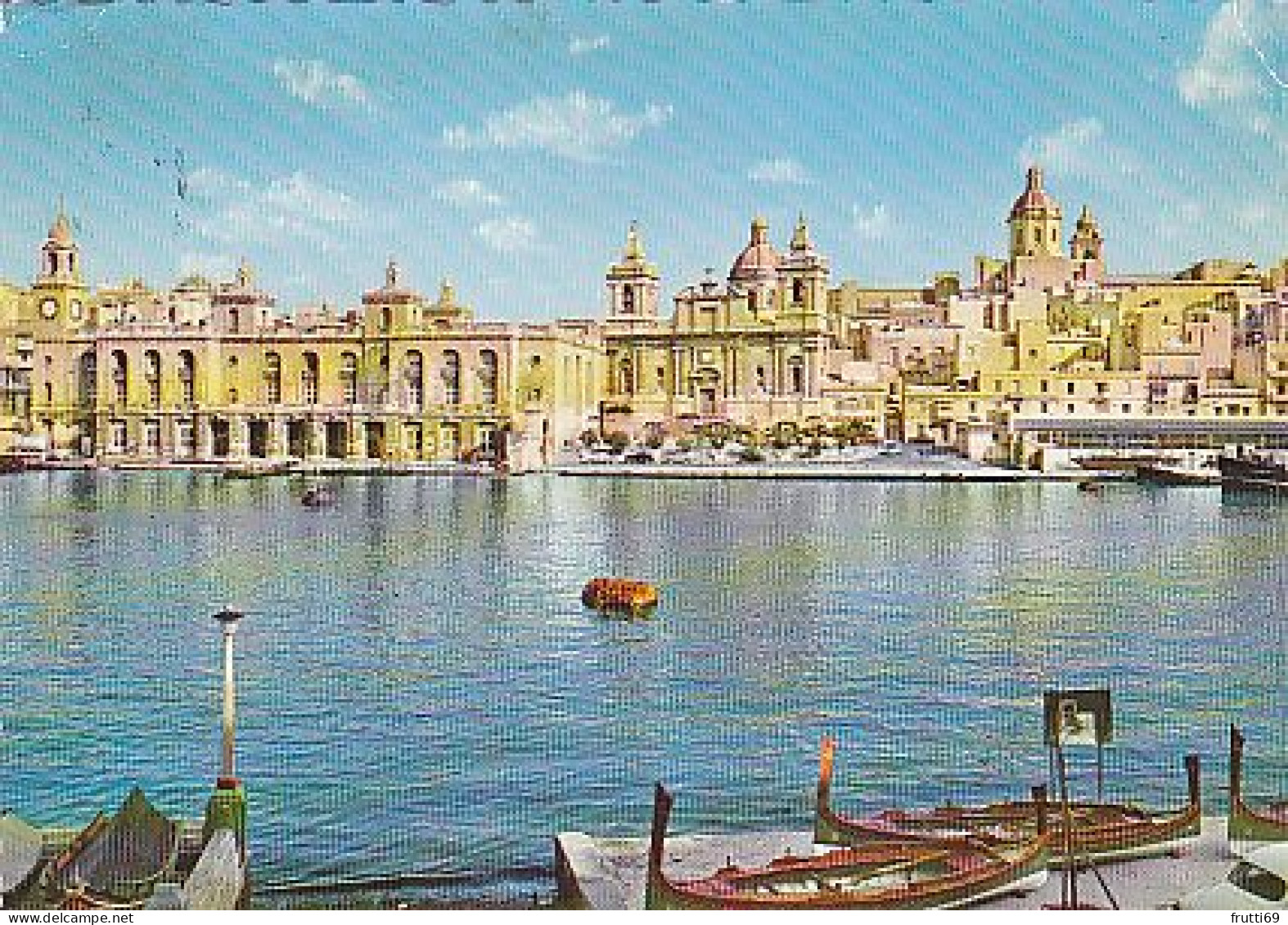 AK 175857 MALTA - Vittoriosa Wharf With St. Lawrence Conventual Church - Malte