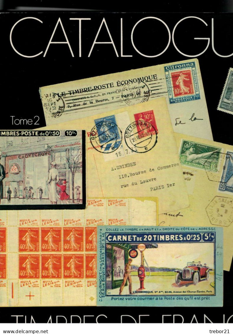 Yvert Catalogue Spécialisé Des Timbres De France - Tomes 1 + 2 - Francia