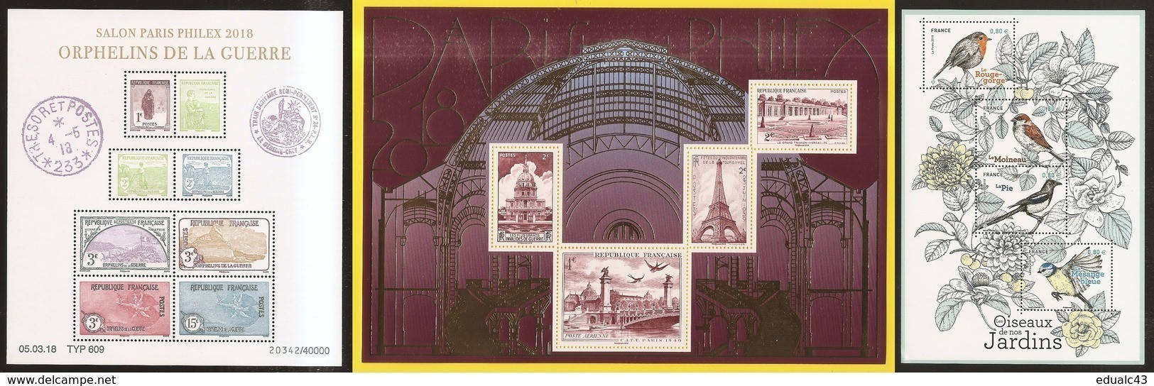 FRANCE- Année Complète 2018 -NEUF LUXE ** 101 TIMBRES (59 Timbres Et 11 Blocs ) - 2010-2019