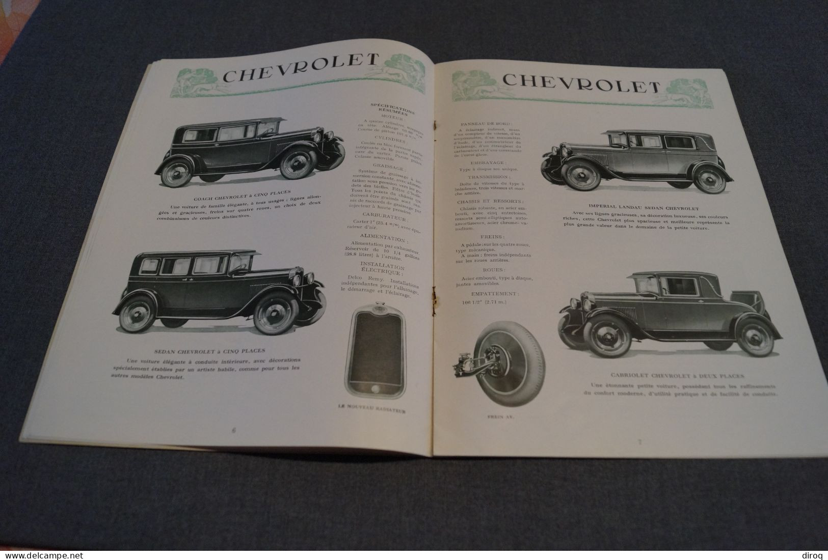 Général Motors,une Famille Hors Ligne,original,16 Pages,anciennes Voitures,29 Cm. Sur 22 Cm. - Voitures