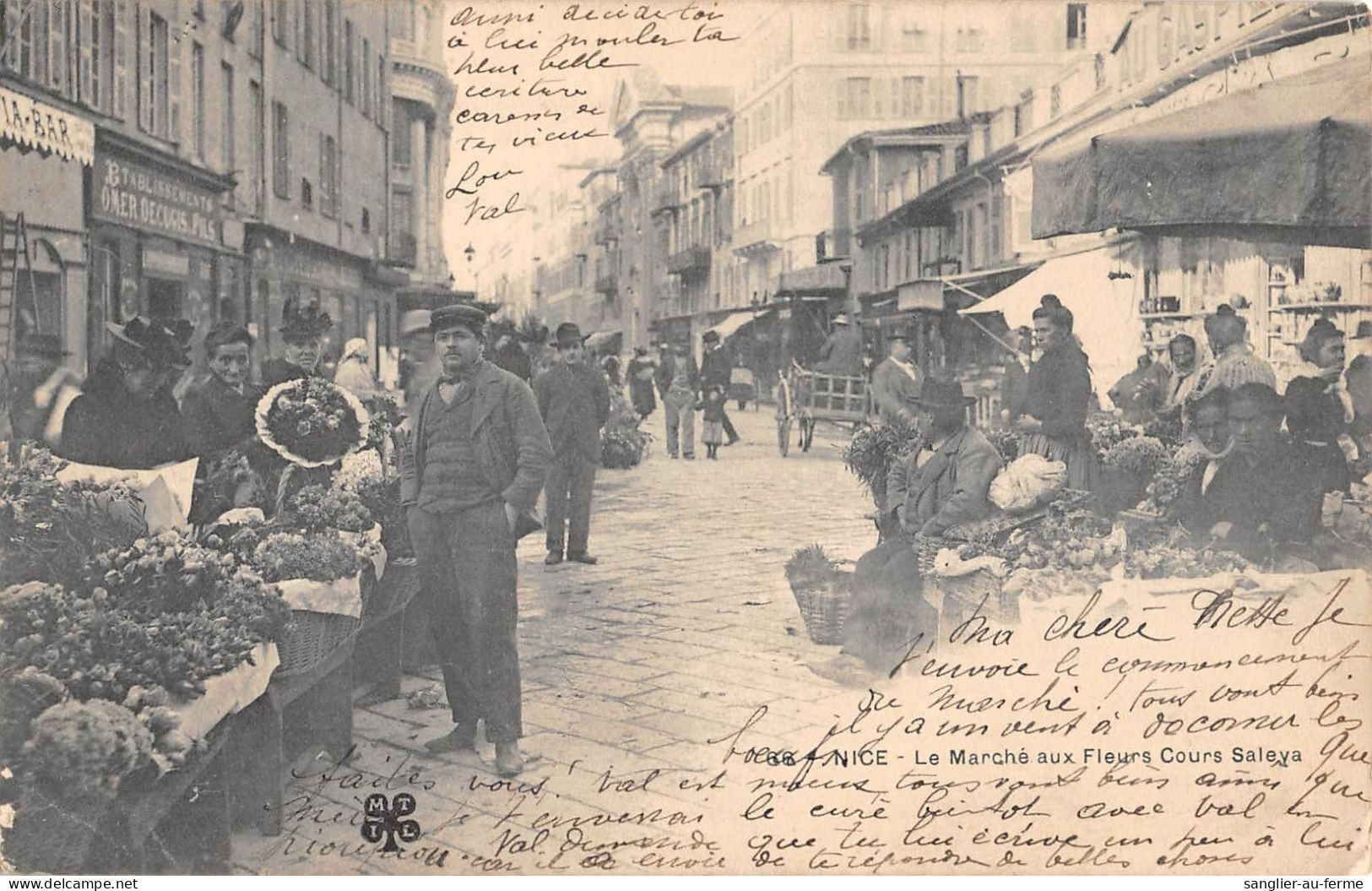 CPA 06 NICE / LE MARCHE AUX FLEURS COURS SALEYA - Otros & Sin Clasificación