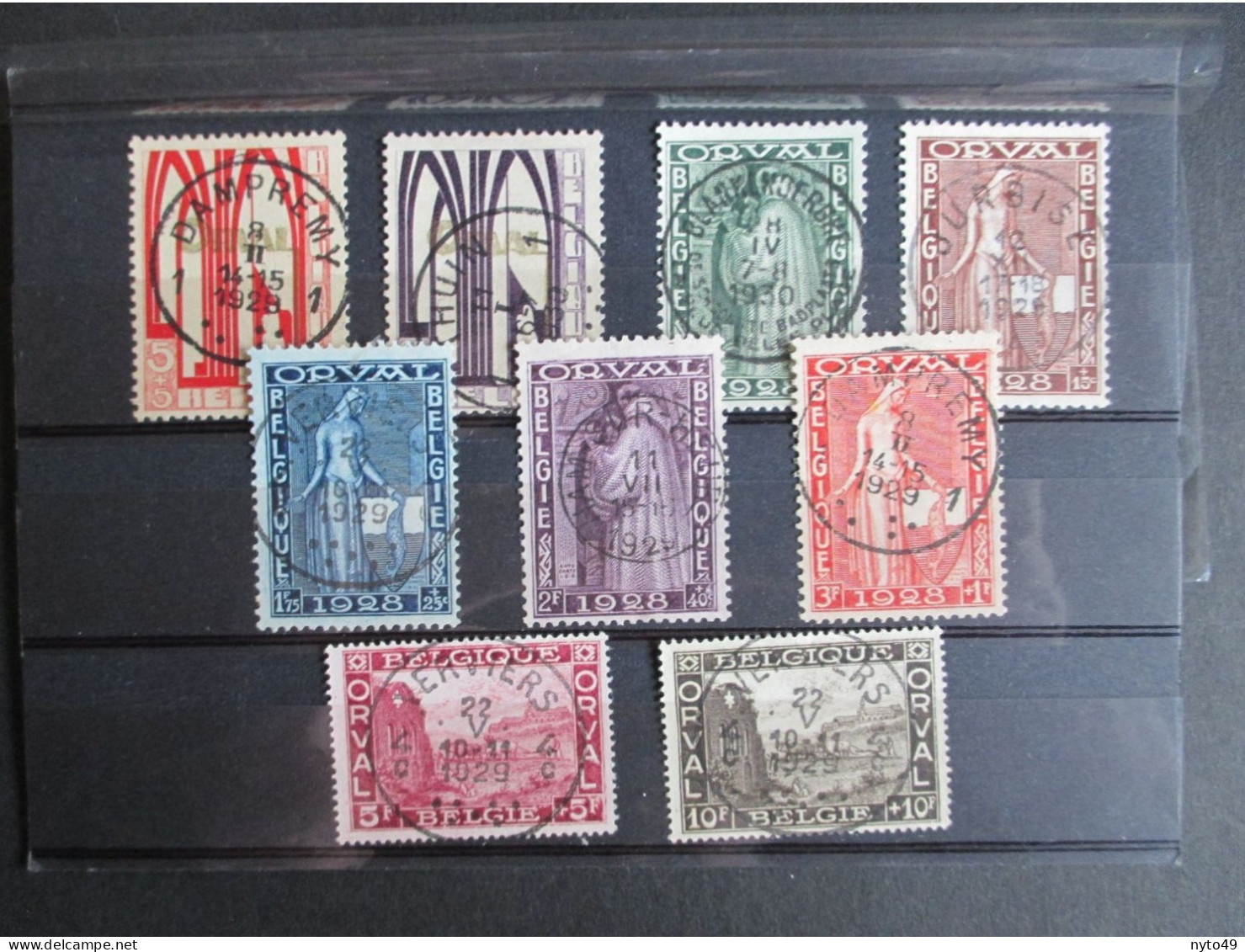 Nr 258/66 - Orval - Volledige Reeks Met Centrale Stempels - OCB € 100 - Used Stamps