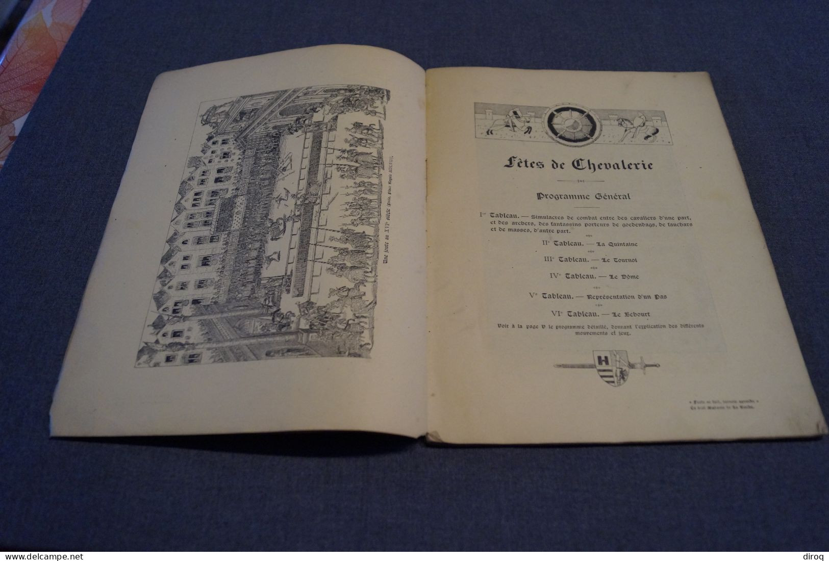 RARE,Bruxelles Fêtes De La Chevalerie 1891, 52 Pages, 28 Cm. Sur 21,5 Cm. - 1801-1900