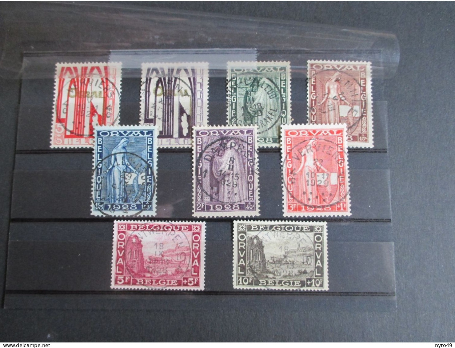 Nr 258/66 - Orval - Volledige Reeks Met Centrale Stempels - OCB € 100 - Used Stamps