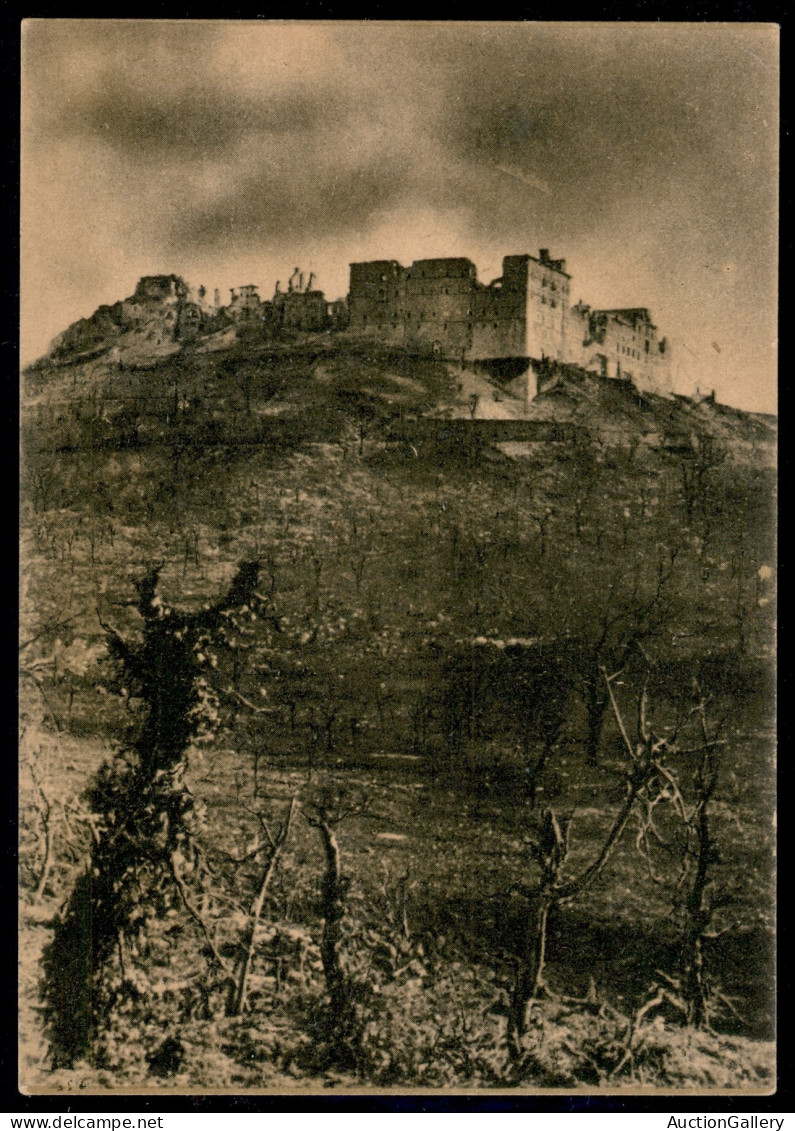 RSI - Cartoline - 1943/1944 - Anti - Alleate - Le Rovine Dell'abbazia Di Montecassino (Arrasich 61) - Ottimo Stato - Nuo - Autres & Non Classés