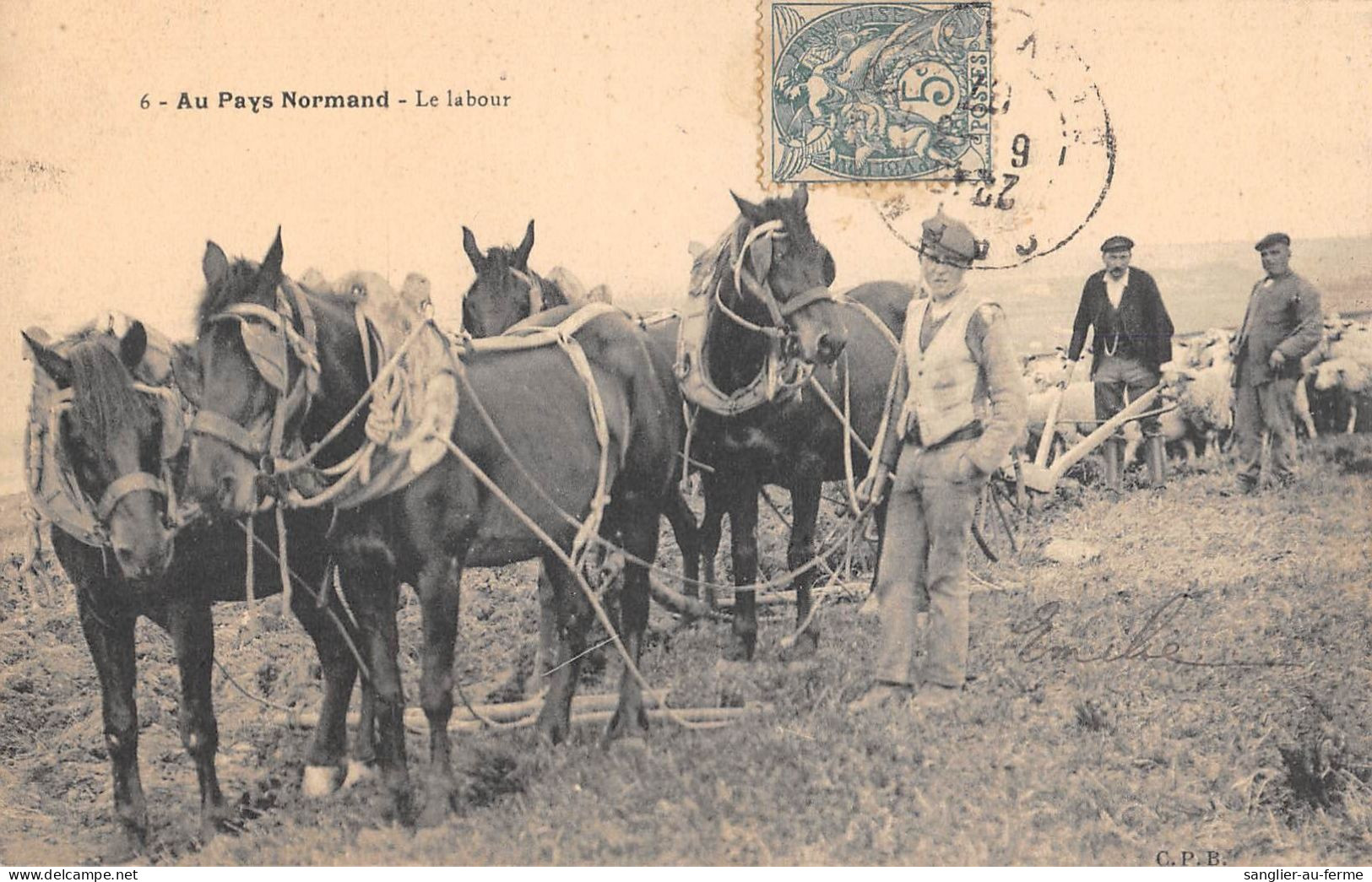 CPA 14 AU PAYS NORMAND / LE LABOUR - Autres & Non Classés