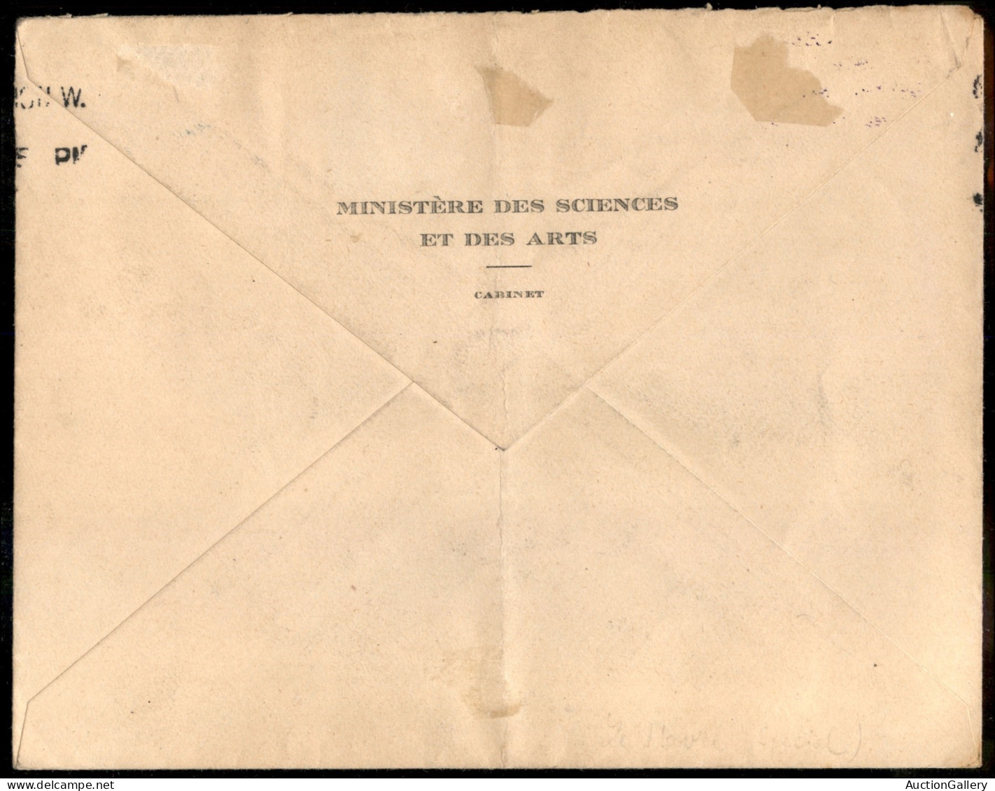 Europa - Belgio - Governo Belga In Esilio - 2 Buste Da Le Havre A Londra Del 1915 (febbraio) E 1917 (marzo) Con Firma Au - Sonstige & Ohne Zuordnung