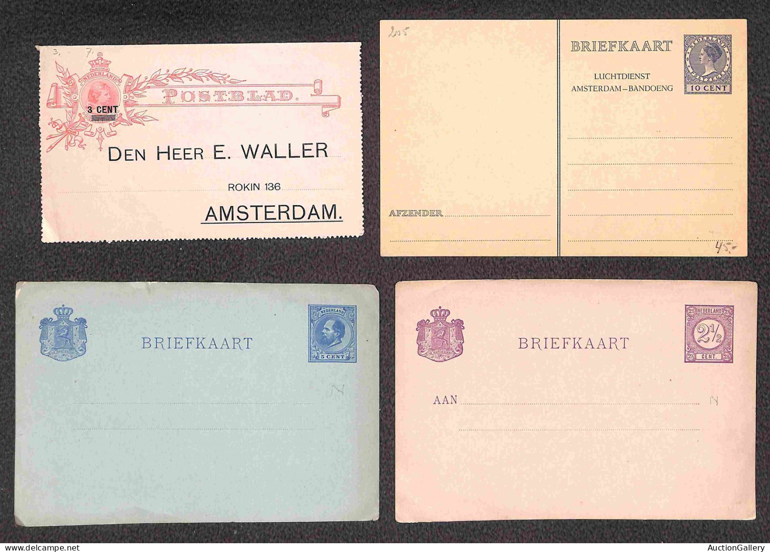 Europa - Olanda - Otto Interi Postali + Un Biglietto Postale + Due Buste Postali - Tutti Nuovi - Andere & Zonder Classificatie