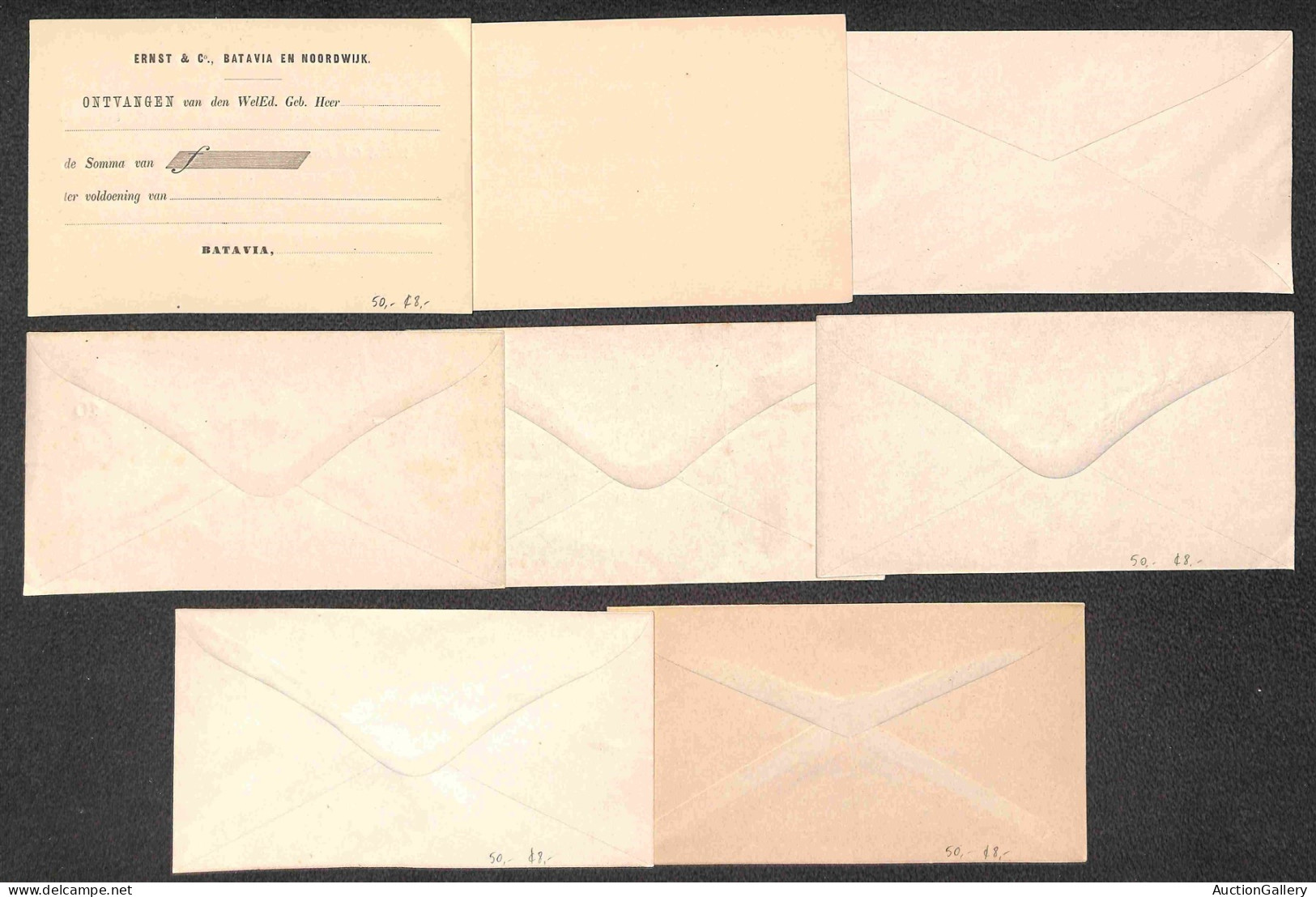 Oltremare - India - Indie Olandesi - Undici Interi Postali Nuovi + Otto Buste Postali Nuove - Altri & Non Classificati