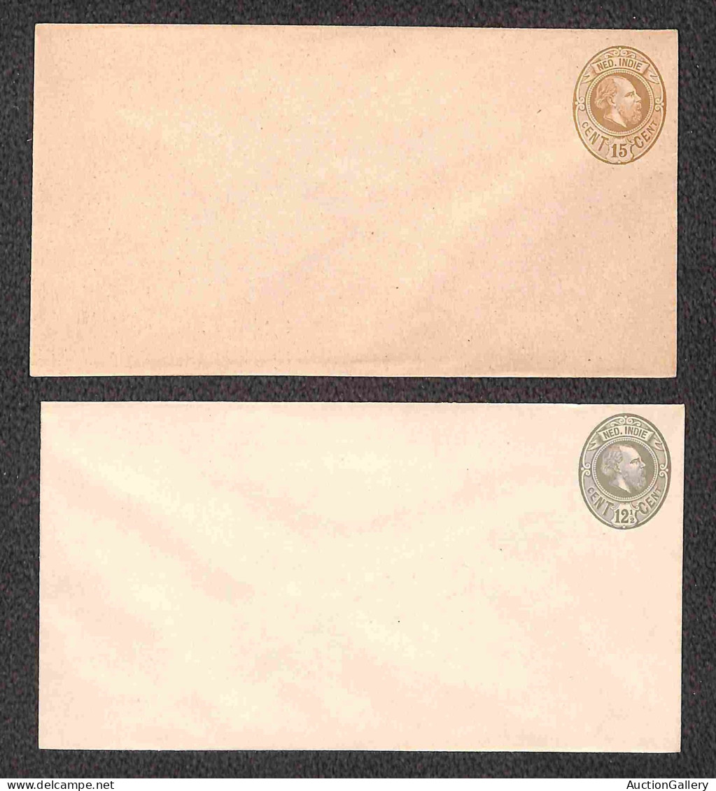 Oltremare - India - Indie Olandesi - Undici Interi Postali Nuovi + Otto Buste Postali Nuove - Altri & Non Classificati