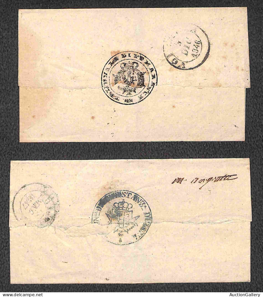 Prefilateliche&Documenti - Documenti - 1808/1847 - Sei Prefilateliche Del Periodo - Altri & Non Classificati
