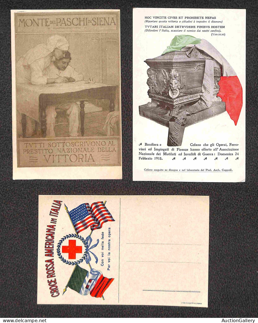 Lotti&Collezioni - Area Italiana - CARTOLINE - 1915/1918 - Lotto Di 18 Cartoline Nuove Della Prima Guerra Mondiale - Mer - Otros & Sin Clasificación