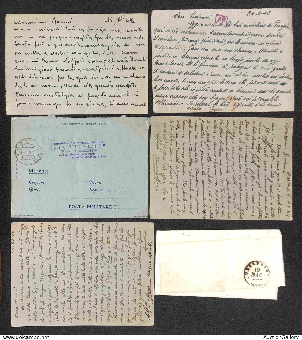 Lotti&Collezioni - Area Italiana - AREA ITALIANA - 1832/1943 - Insieme Di 33 Oggetti Postali Tra Cui Prefilateliche Bust - Otros & Sin Clasificación