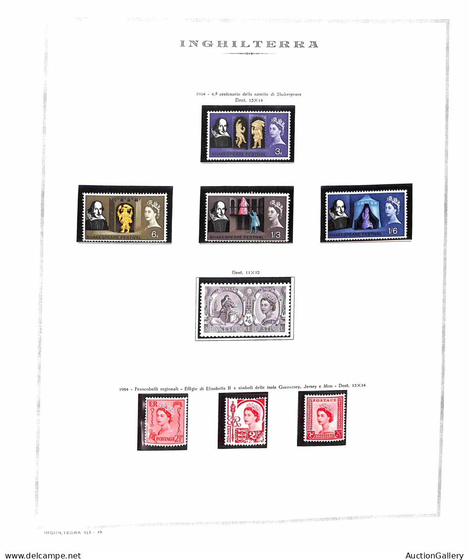 Lotti&Collezioni - Europa&Oltremare - GRAN BRETAGNA - 1937/1983 - Collezione Molto Avanzata In Serie Complete In Album M - Otros & Sin Clasificación