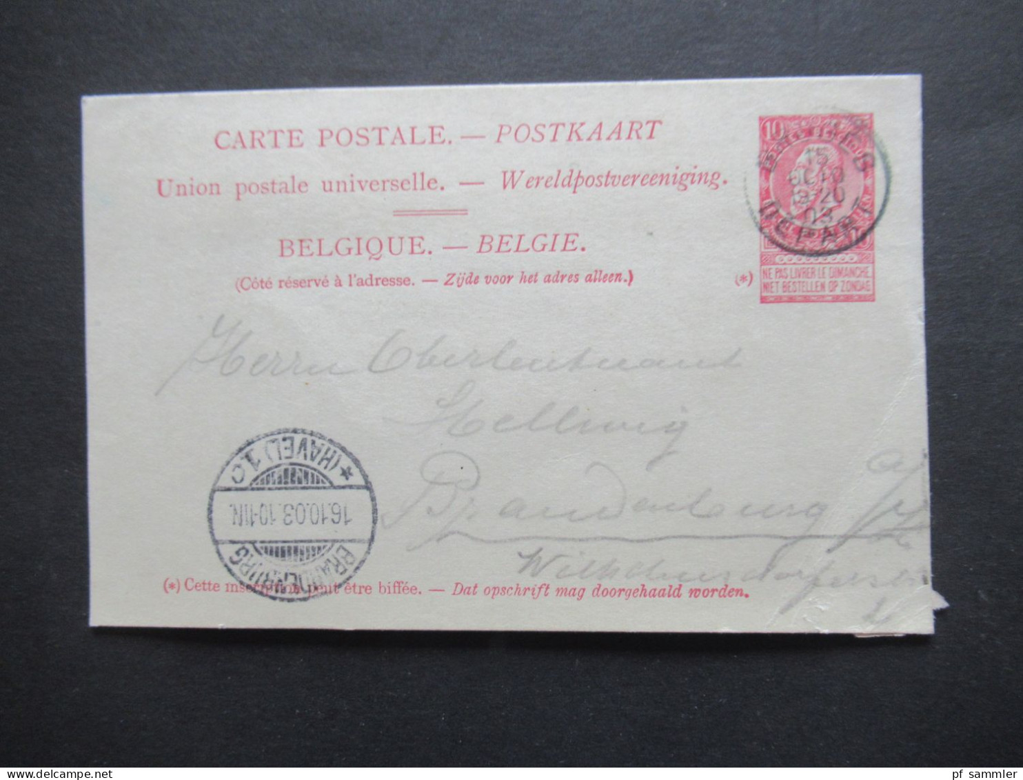 Belgien Ab Ca. 1873 Mit 6 Ganzsachen Ungebraucht Und Gebraucht!  Interessant?? - Cartoline 1871-1909