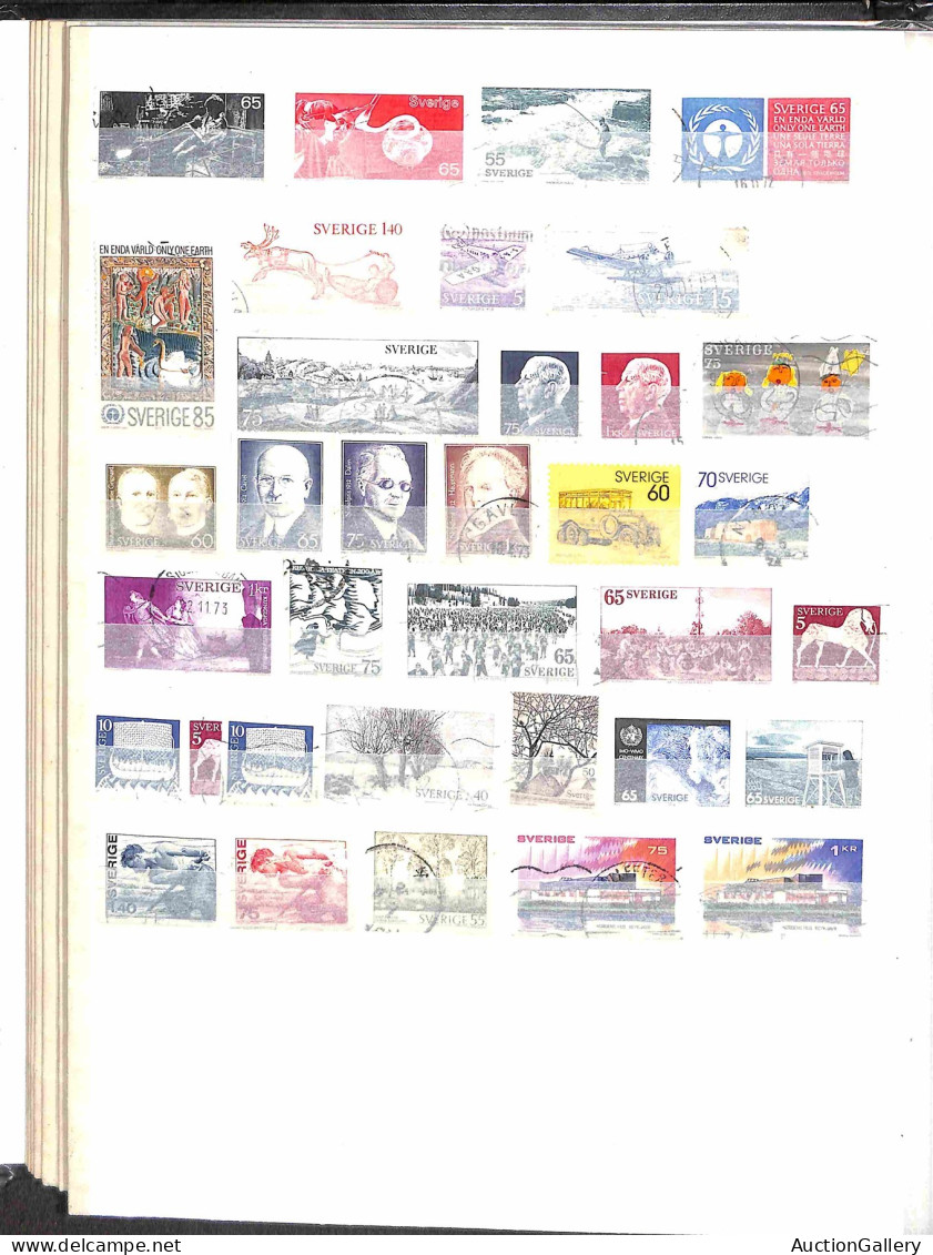Lotti&Collezioni - Europa&Oltremare - SVEZIA - 1868/1988 - Collezione avanzata del periodo con alcune buone presenze mon