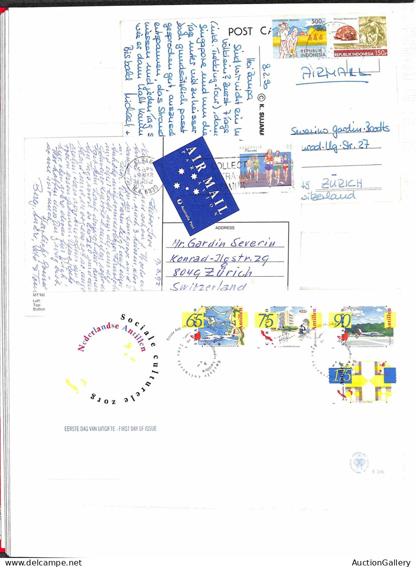Lotti&Collezioni - Europa&Oltremare - TEMATICA - Aviazione - Collezione di circa 550 francobolli principalmente usati + 