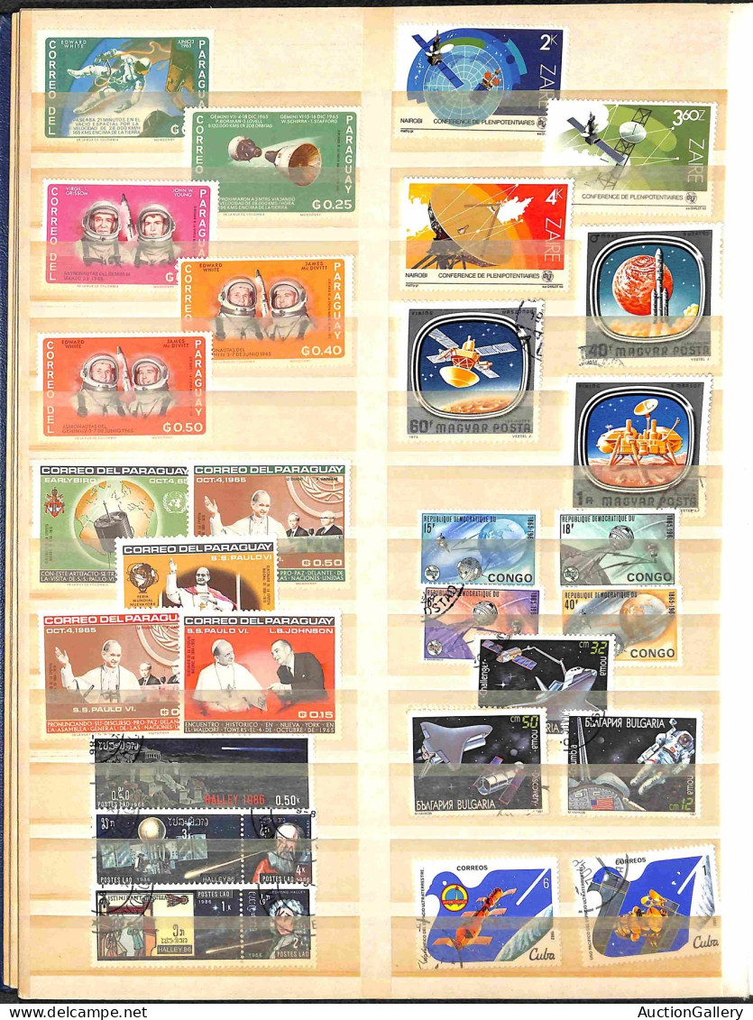 Lotti&Collezioni - Europa&Oltremare - TEMATICA - Cosmo - Collezione di circa 425 francobolli principalmente usati e alcu