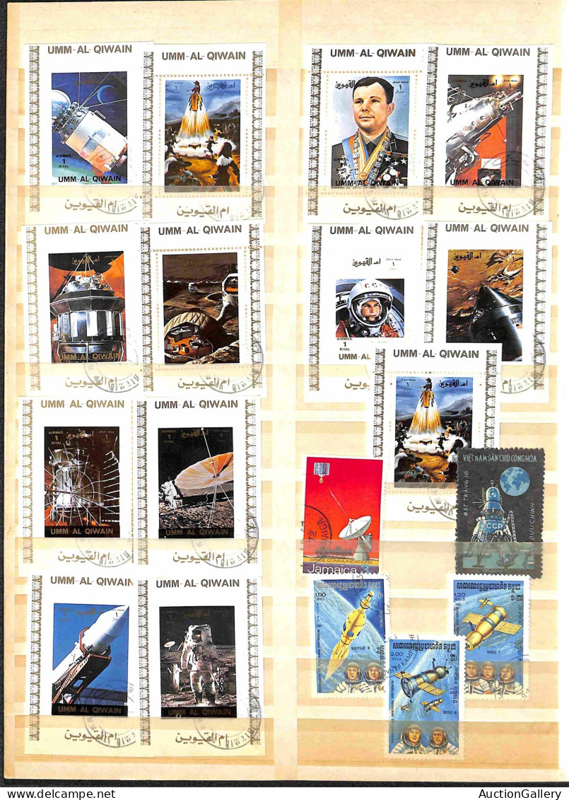 Lotti&Collezioni - Europa&Oltremare - TEMATICA - Cosmo - Collezione di circa 425 francobolli principalmente usati e alcu