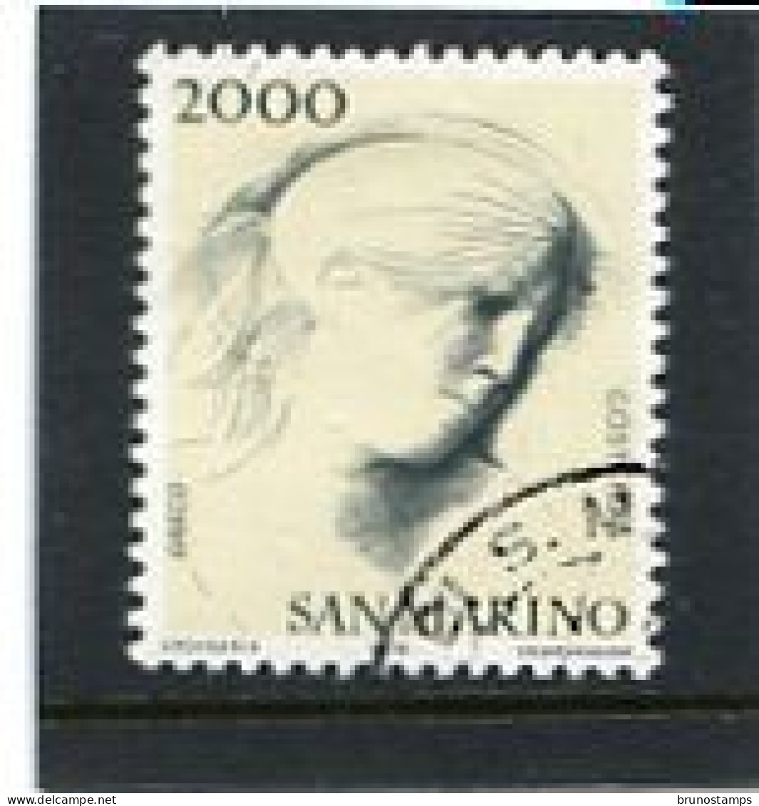 SAN MARINO - 1978  2000 L   DEFINITIVE  FINE USED - Usati