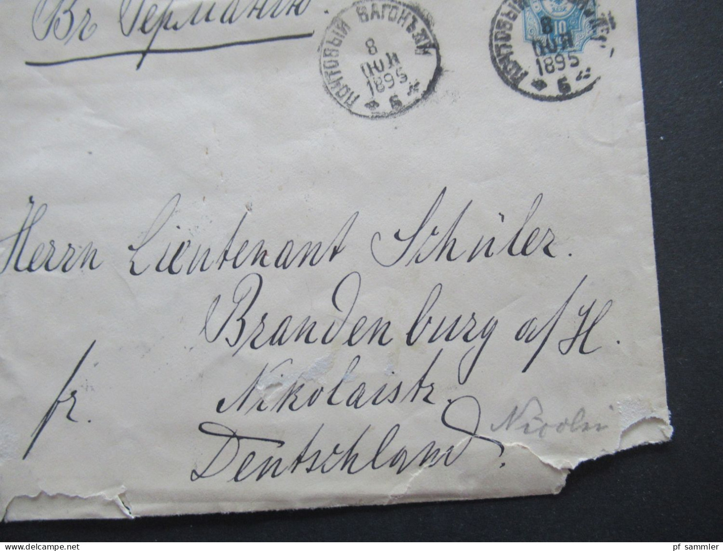 Russland Ganzsachen Posten mit PK und Umschlägen ab ca. 1870er Jahre! Interessanter Posten! 10 Stück