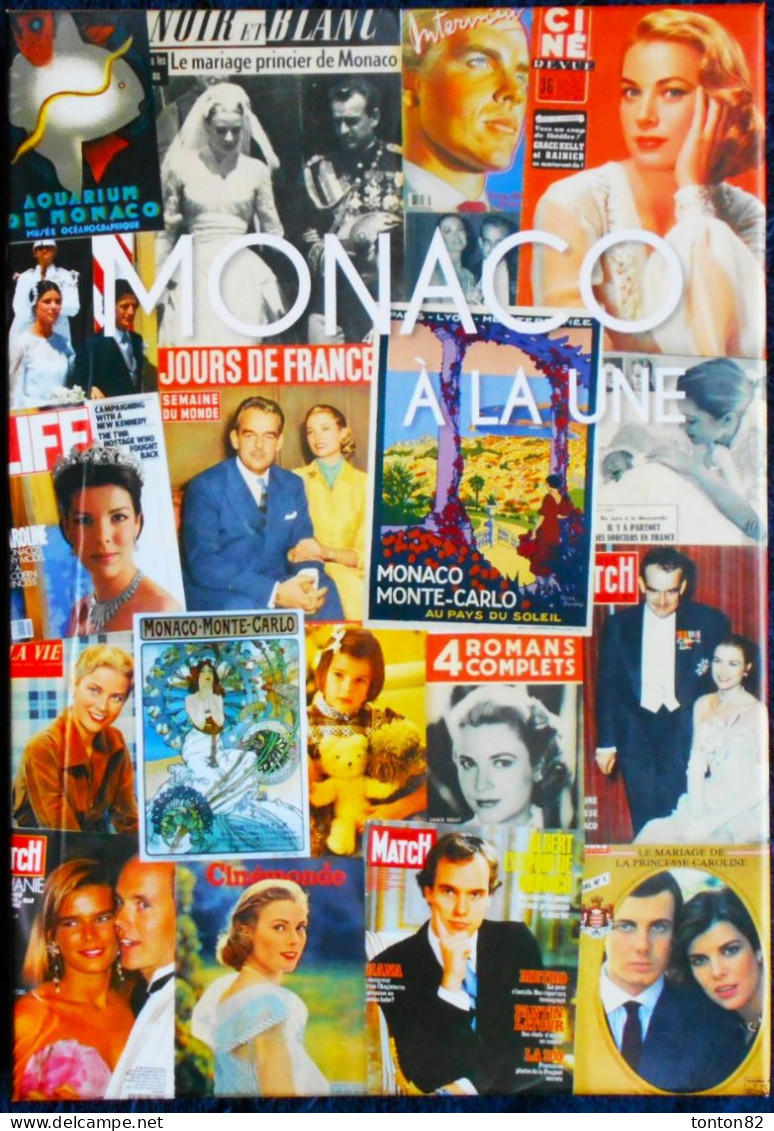 MONACO À LA UNE - Coffret - Un Livre  - + 21 Fiches Carton . - Soziologie