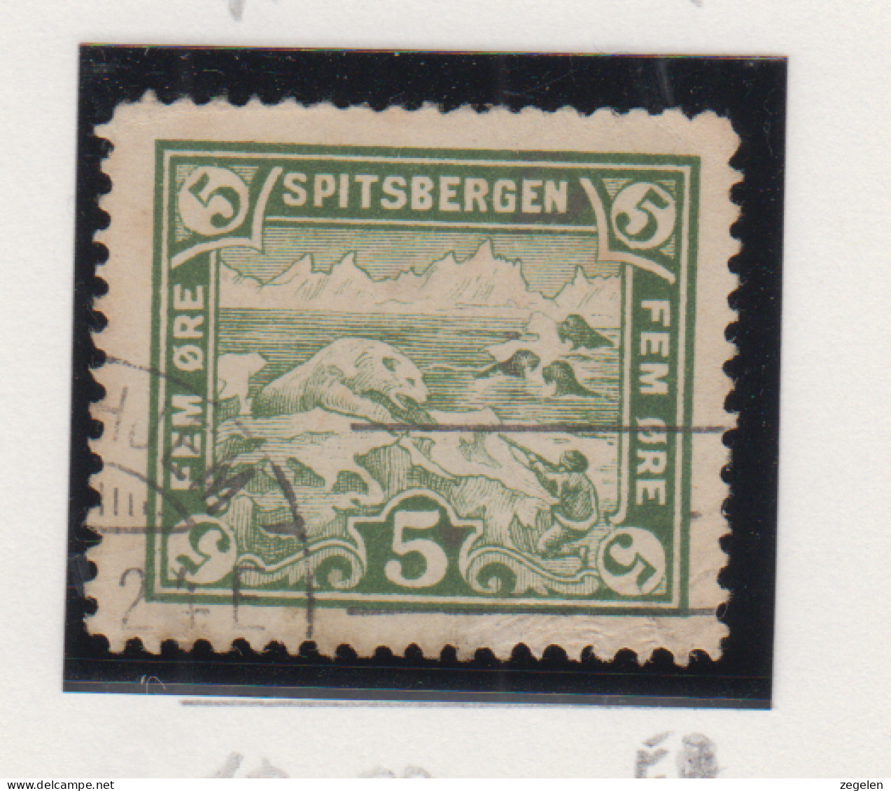 Noorwegen Lokale Zegel   Katalog Over Norges Byposter Spitsbergen Bypost E9 - Local Post Stamps