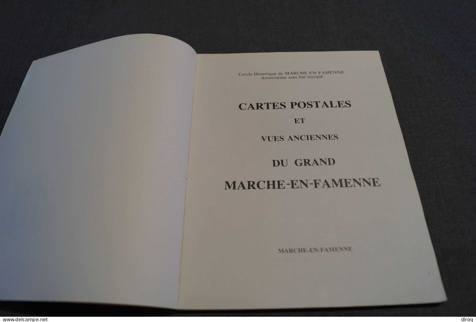 Marche En Famenne En Cartes Postales,110 Pages, 27 Cm. Sur 21 Cm. Superbe état - Marche-en-Famenne