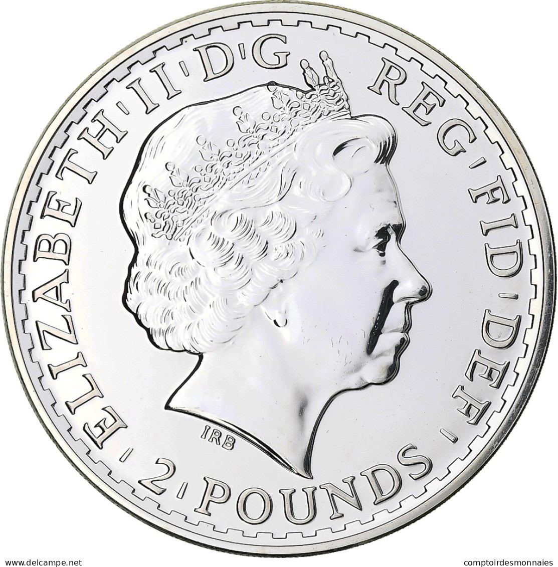 Grande-Bretagne, Elizabeth II, 2 Pounds, 2013, British Royal Mint, Bullion - 2 Pounds