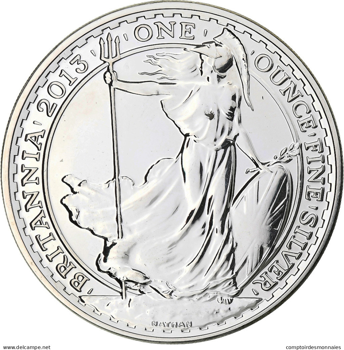 Grande-Bretagne, Elizabeth II, 2 Pounds, 2013, British Royal Mint, Bullion - 2 Pounds