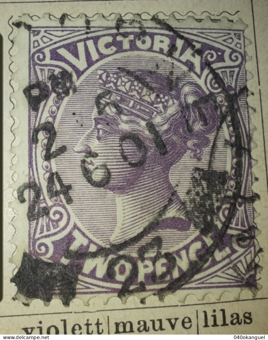 Australien - Victoria - 1 Marke Gem. Scan. - Used Stamps