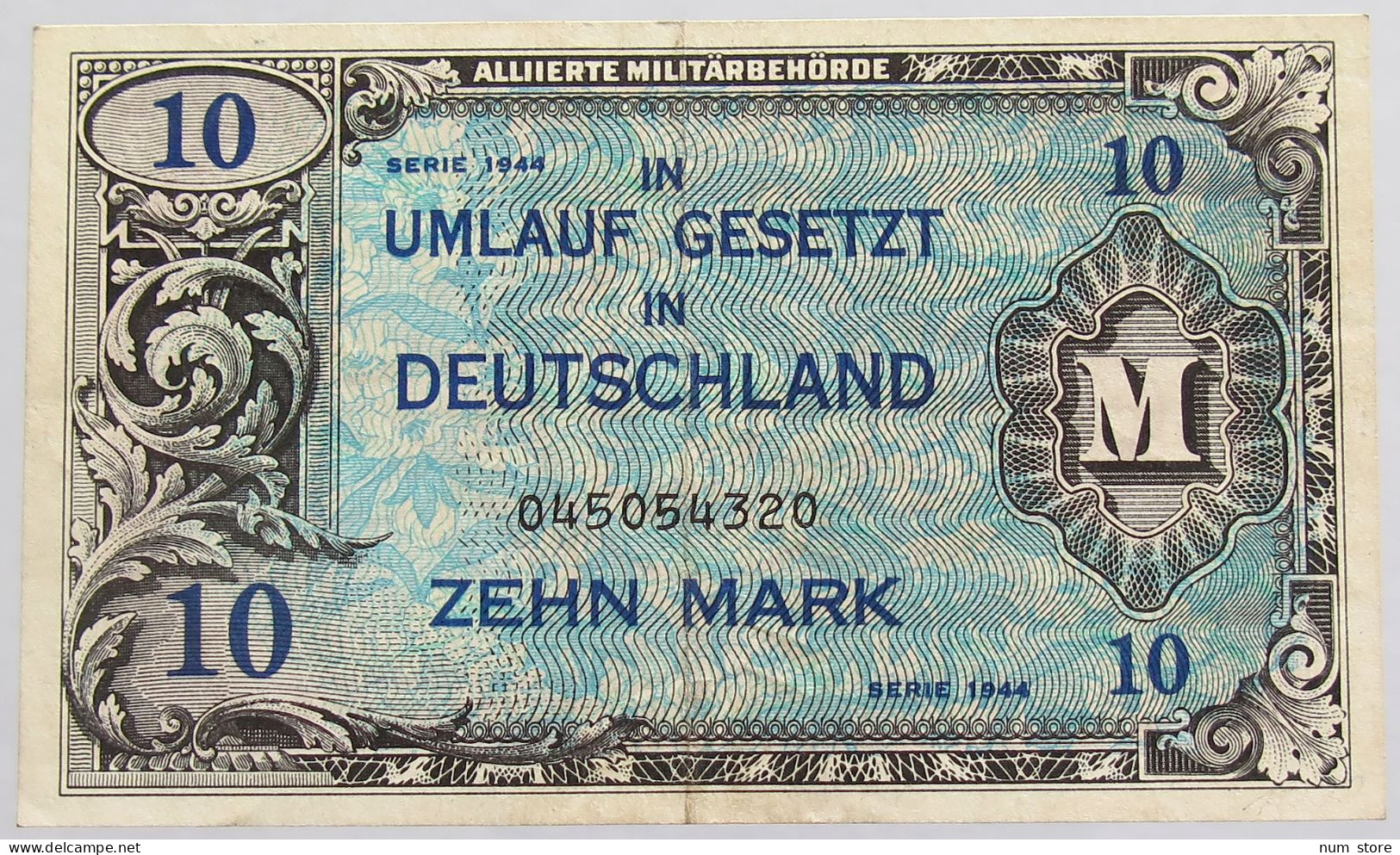 GERMANY 10 MARK 1944 #alb012 0111 - 10 Reichsmark