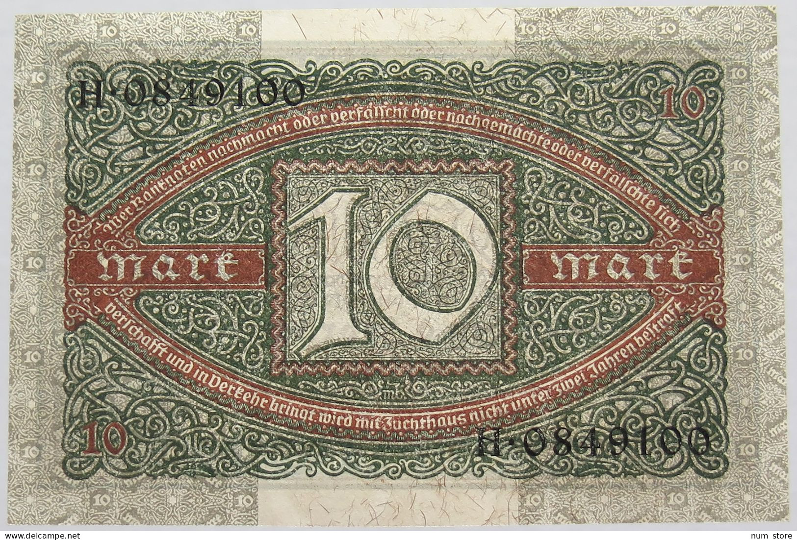 GERMANY 10 MARK 1920 BERLIN #alb008 0317 - 10 Mark