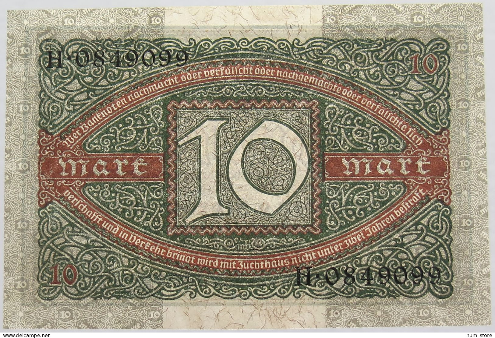 GERMANY 10 MARK 1920 BERLIN #alb008 0315 - 10 Mark
