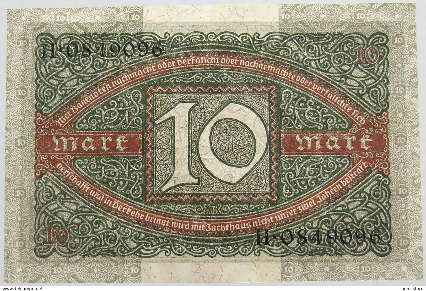 GERMANY 10 MARK 1920 BERLIN #alb008 0309 - 10 Mark