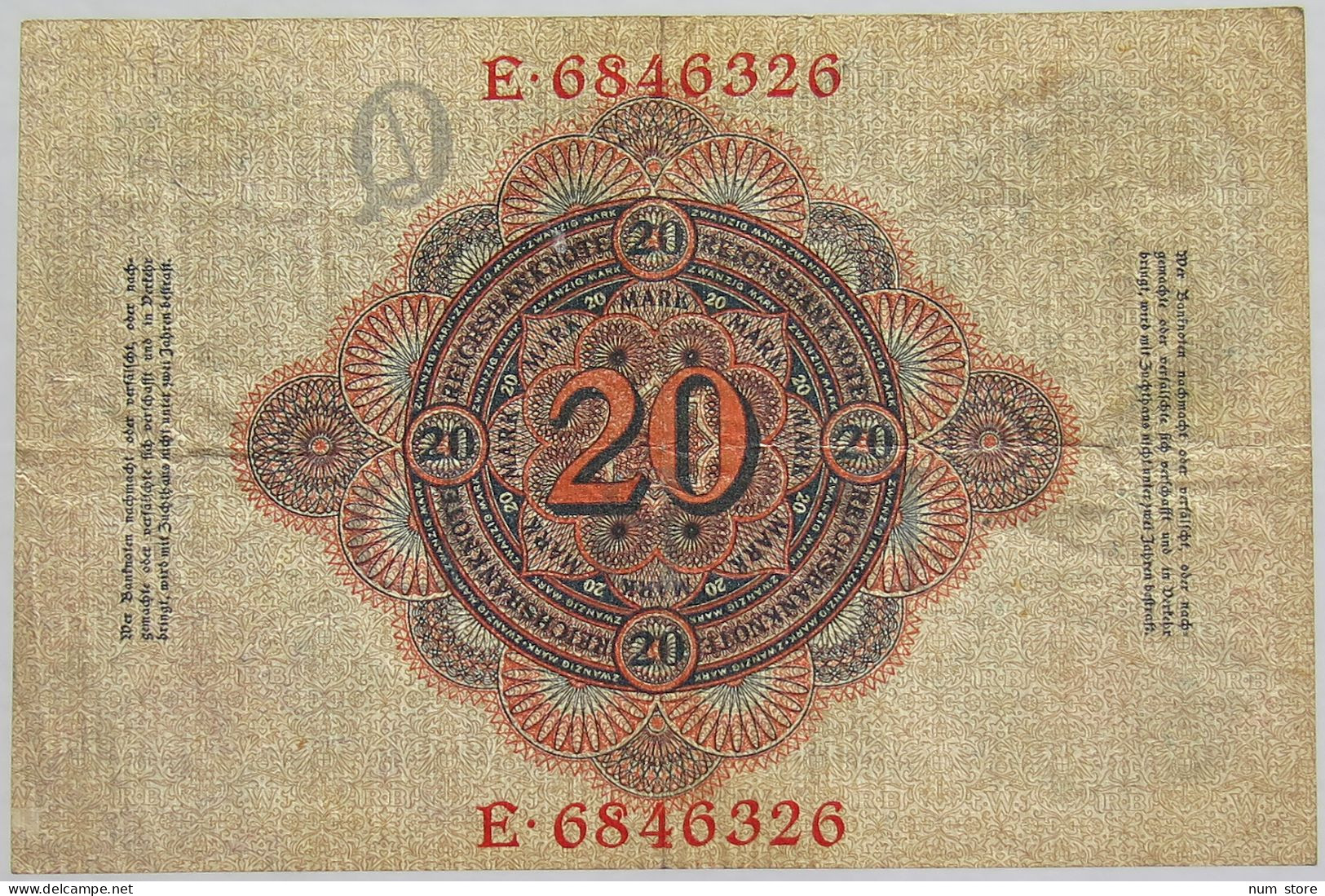 GERMANY 10 MARK 1910 #alb010 0087 - 10 Mark