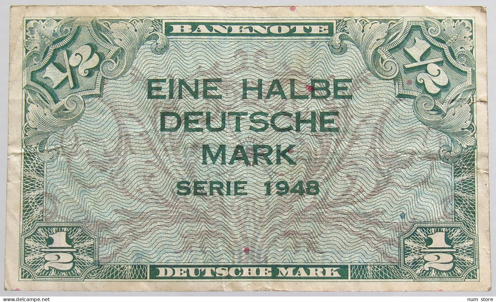 GERMANY 1/2 MARK 1948 #alb012 0103 - 1/2 Mark