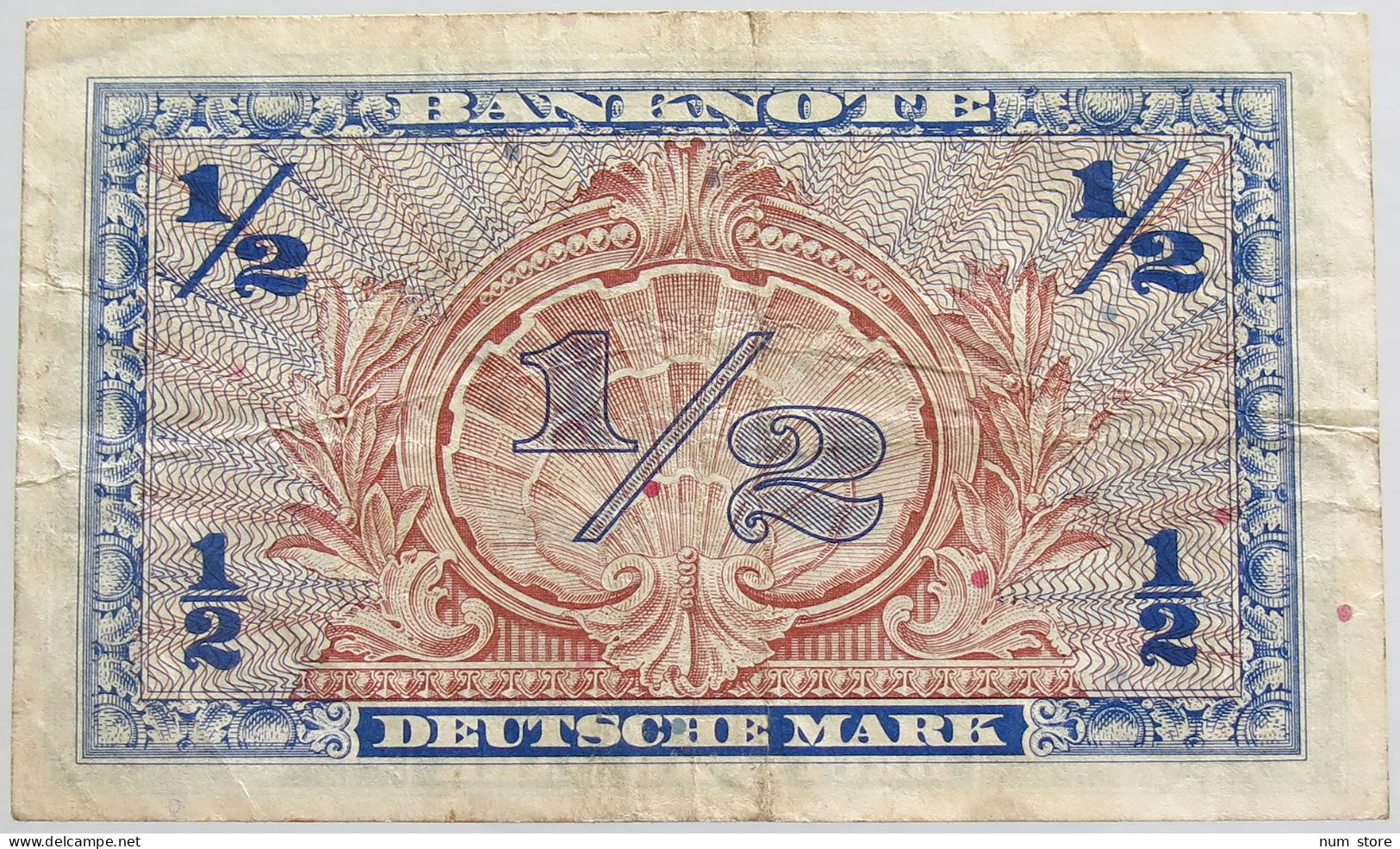 GERMANY 1/2 MARK 1948 #alb012 0103 - 1/2 Mark