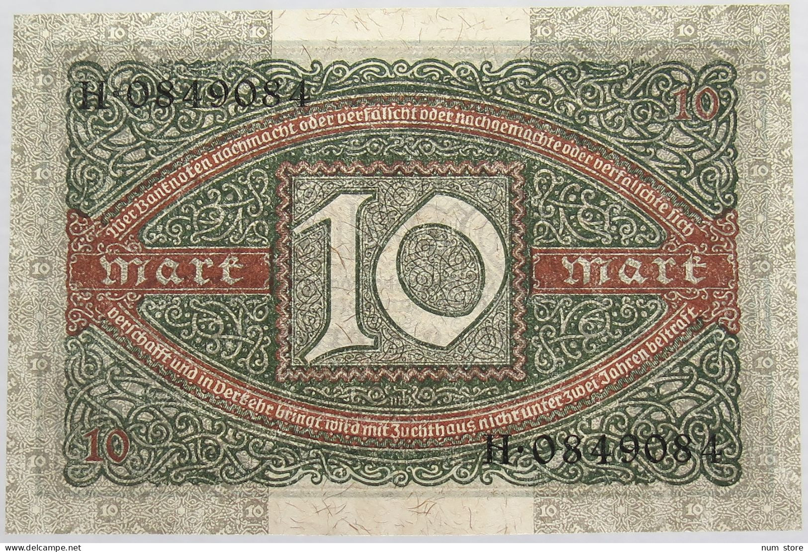 GERMANY 10 MARK 1920 BERLIN #alb008 0285 - 10 Mark