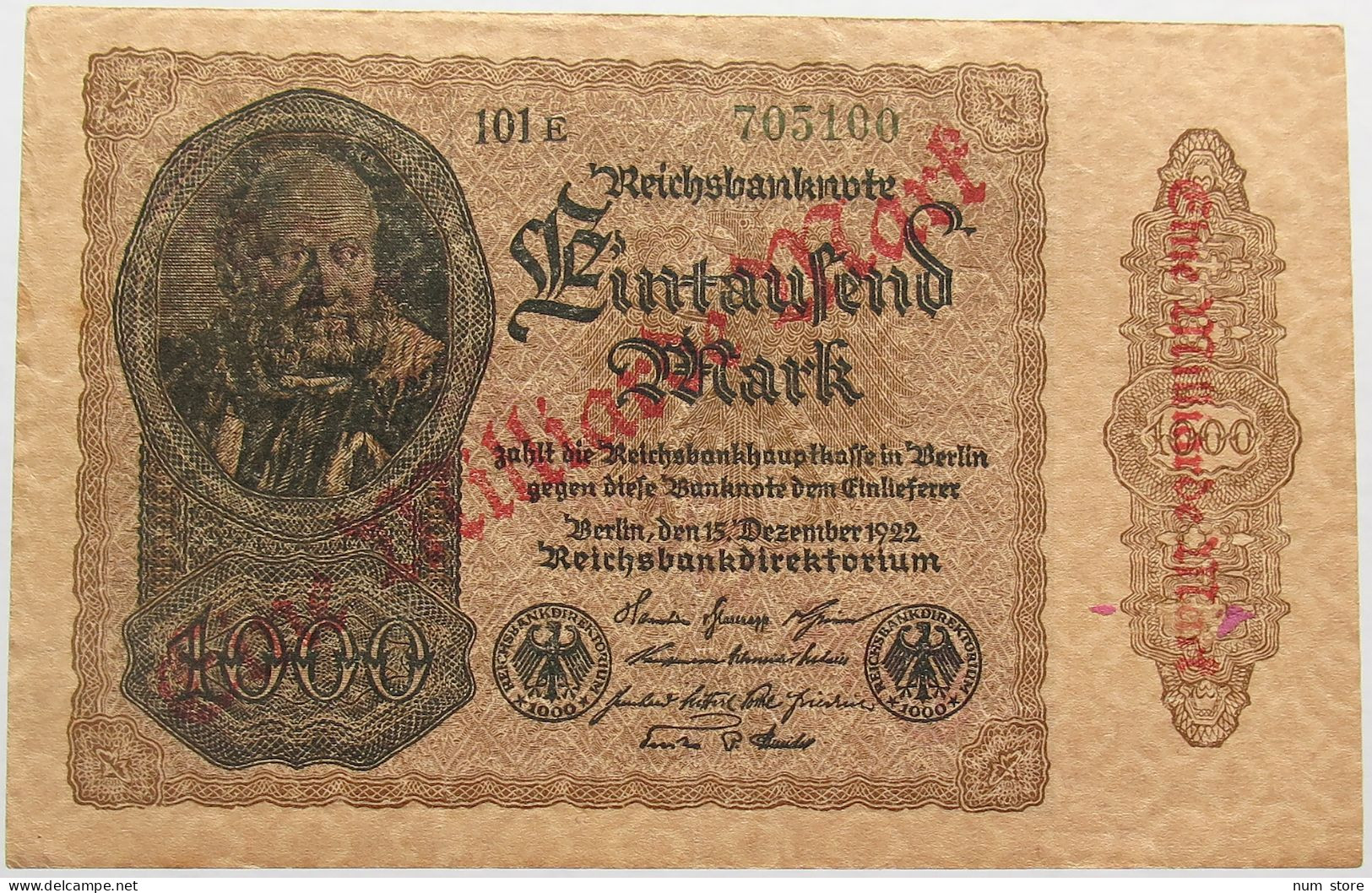 GERMANY 1 MILLIARDE MARK 1922 TOP #alb013 0111 - 1 Mrd. Mark