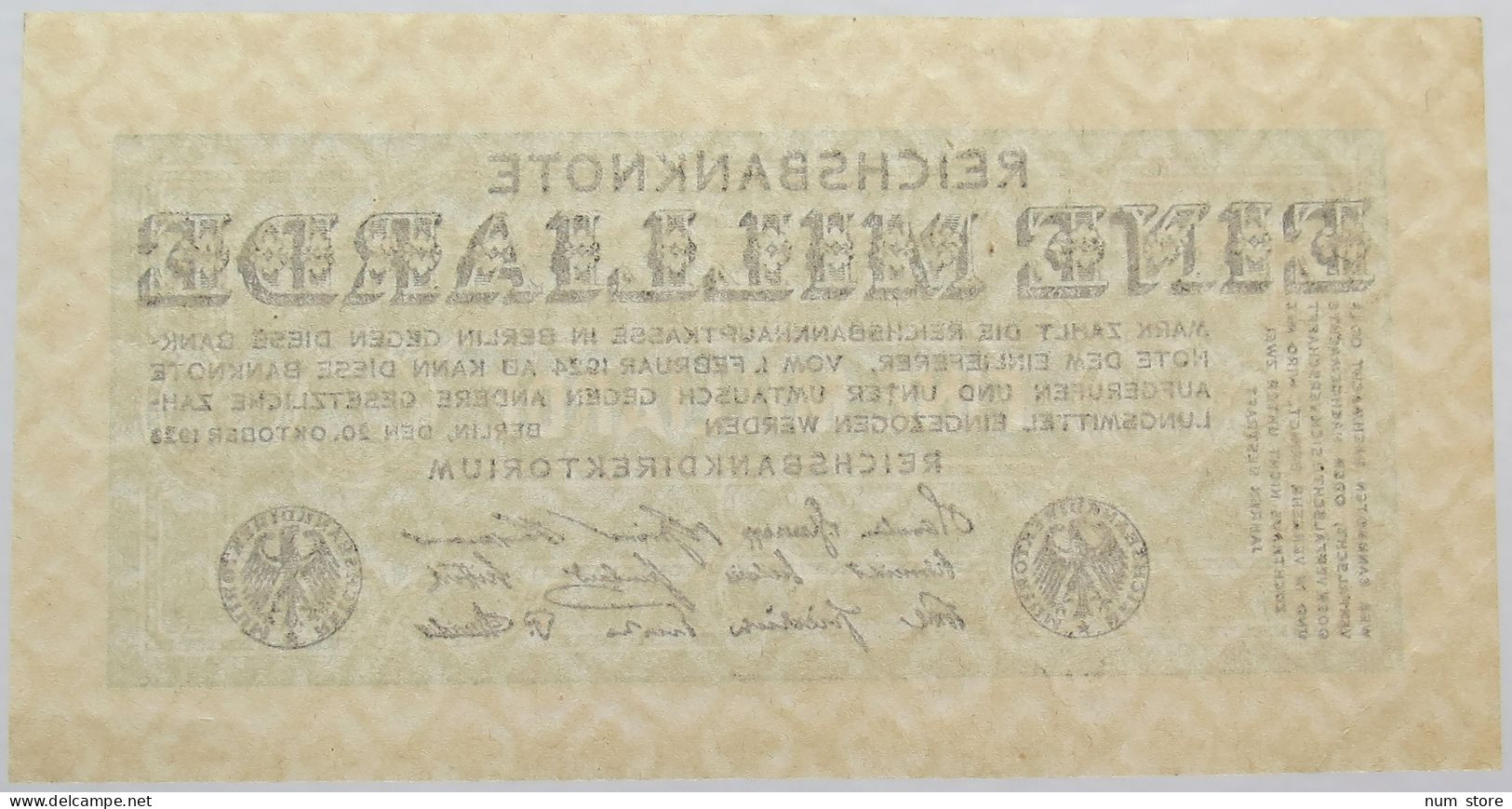 GERMANY 1 MILLIARDE MARK 1923 #alb013 0087 - 1 Miljard Mark