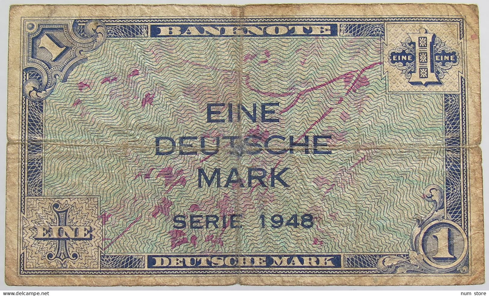 GERMANY 1 MARK 1948 #alb012 0101 - 1 Mark