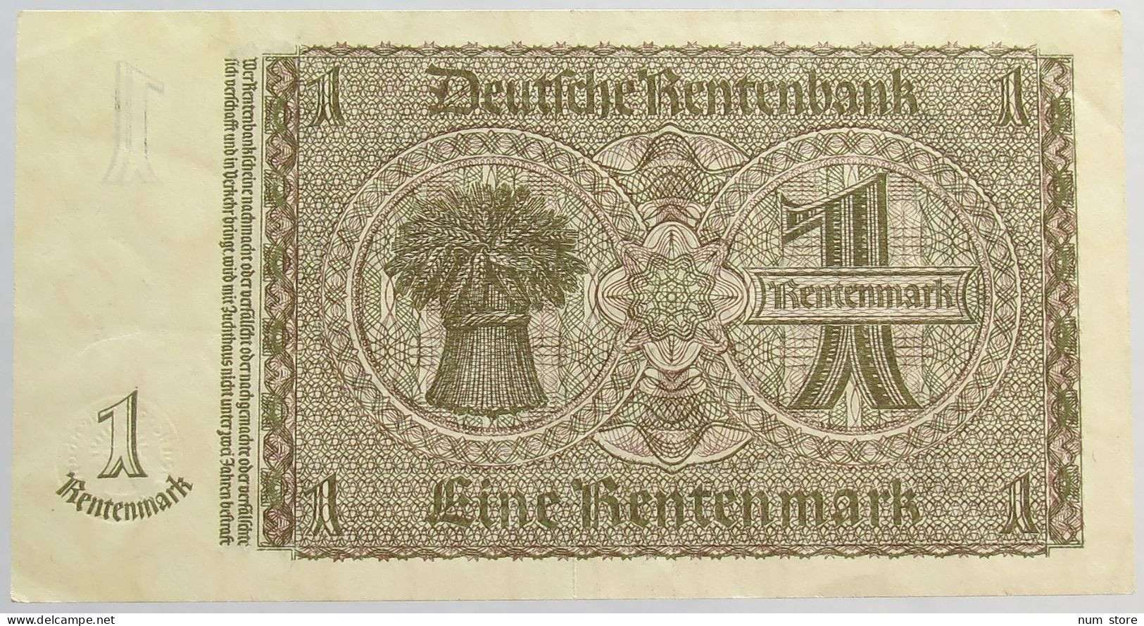 GERMANY 1 MARK 1937 #alb066 0347 - Sonstige & Ohne Zuordnung