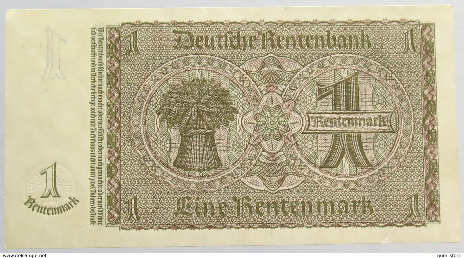 GERMANY 1 MARK 1937 #alb066 0339 - Other & Unclassified