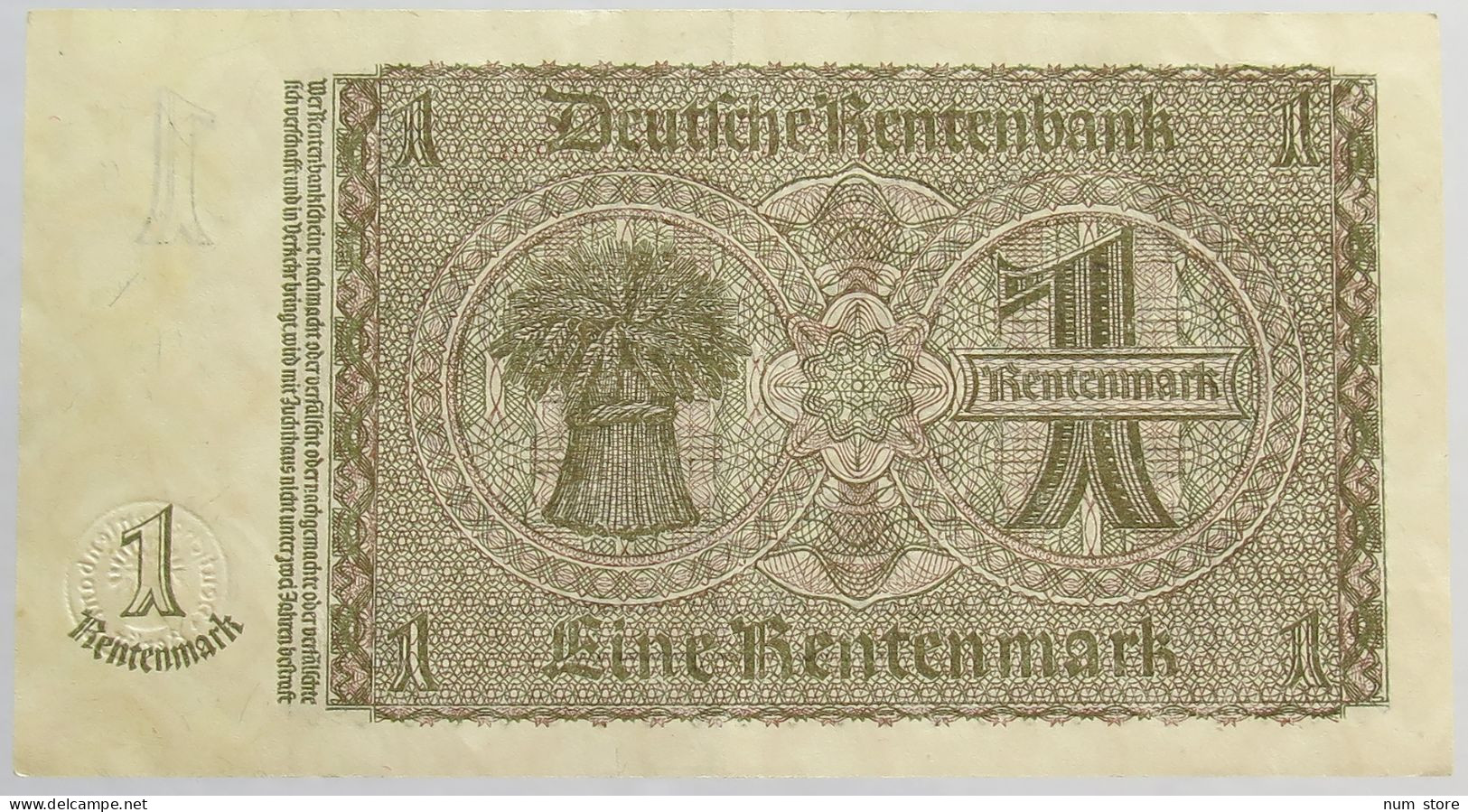 GERMANY 1 MARK 1937 #alb066 0341 - Otros & Sin Clasificación