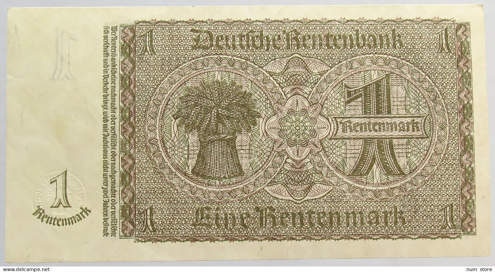 GERMANY 1 MARK 1937 #alb066 0345 - Sonstige & Ohne Zuordnung
