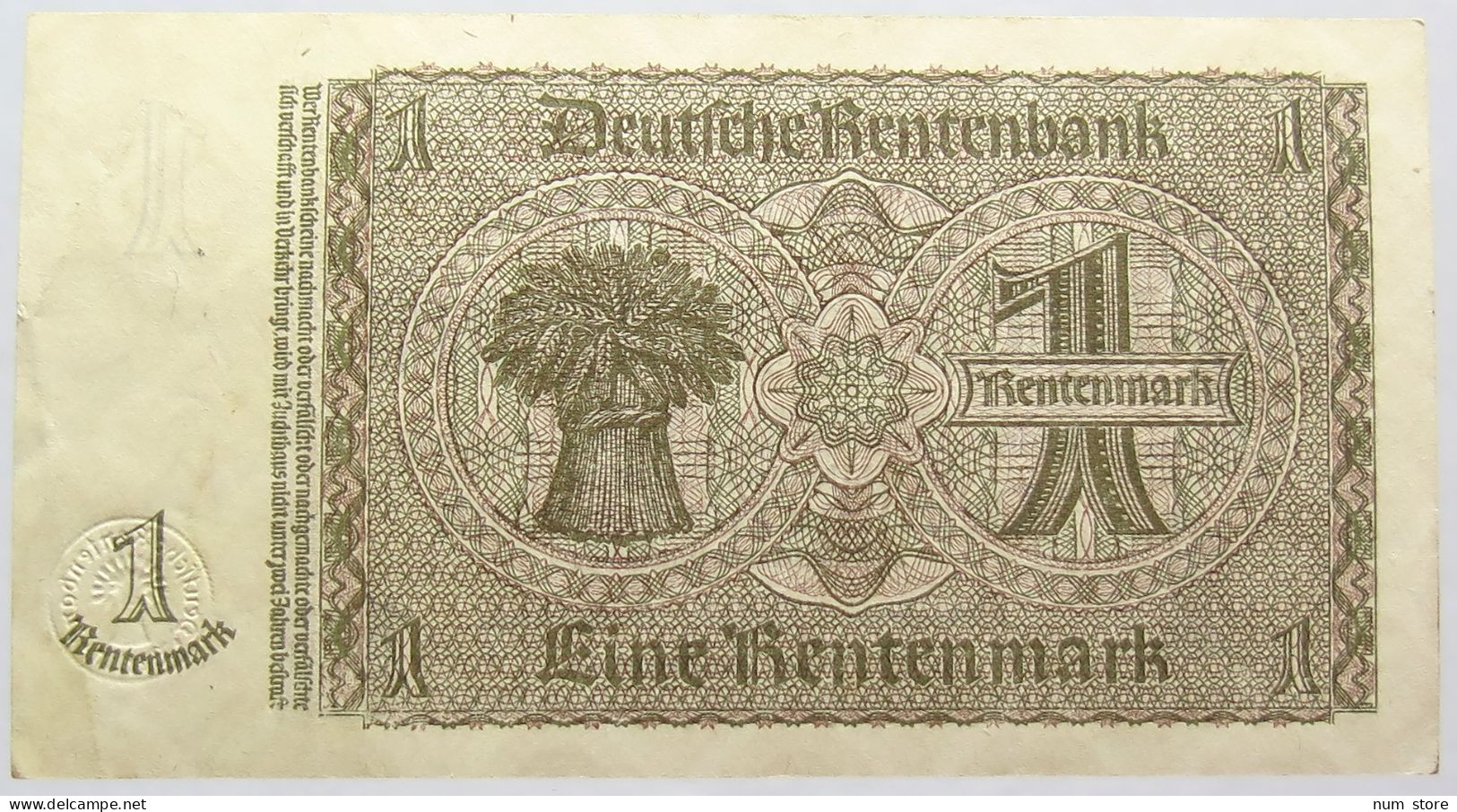 GERMANY 1 MARK 1937 #alb066 0079 - Autres & Non Classés