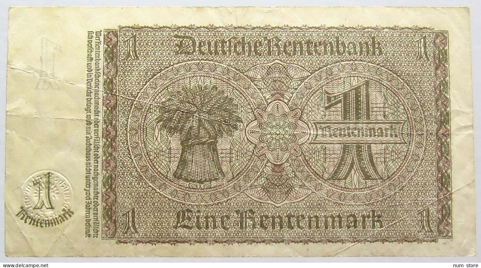 GERMANY 1 MARK 1937 #alb066 0077 - Other & Unclassified